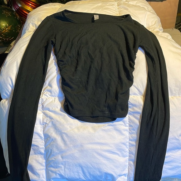 Alo ribbed long sleeve top - Picture 2 of 4